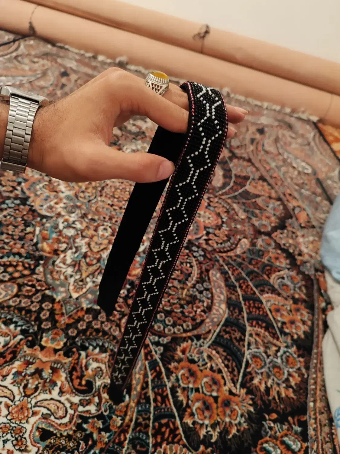 کمربند دستبافت|کیف، کفش، کمربند|تبریز, |دیوار