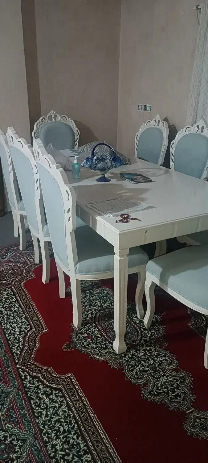 میز ناهار خوری|میز و صندلی غذاخوری|کلاله, |دیوار