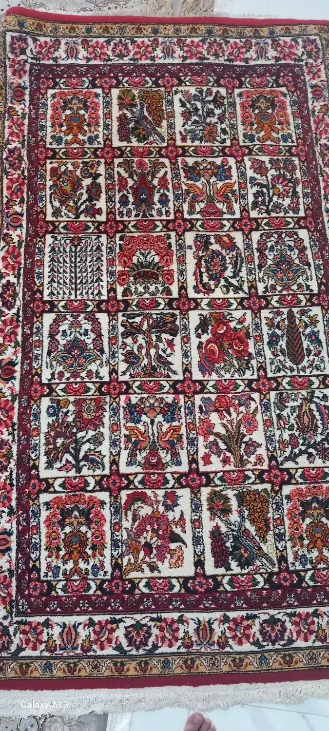 دو عددقالیچه خشتی|فرش|شهرکرد, |دیوار