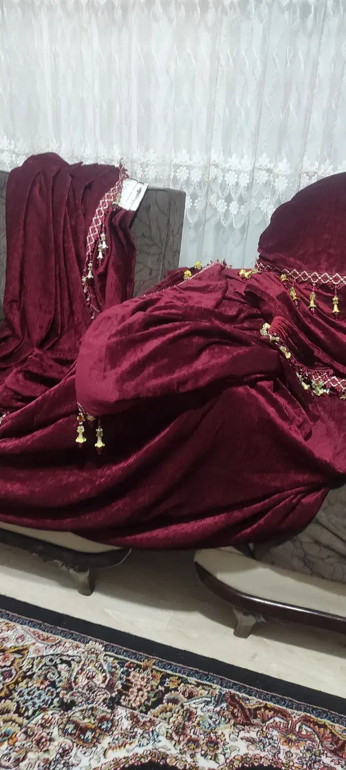 پرده کناره والون|پرده، رانر، رومیزی|خوی, |دیوار