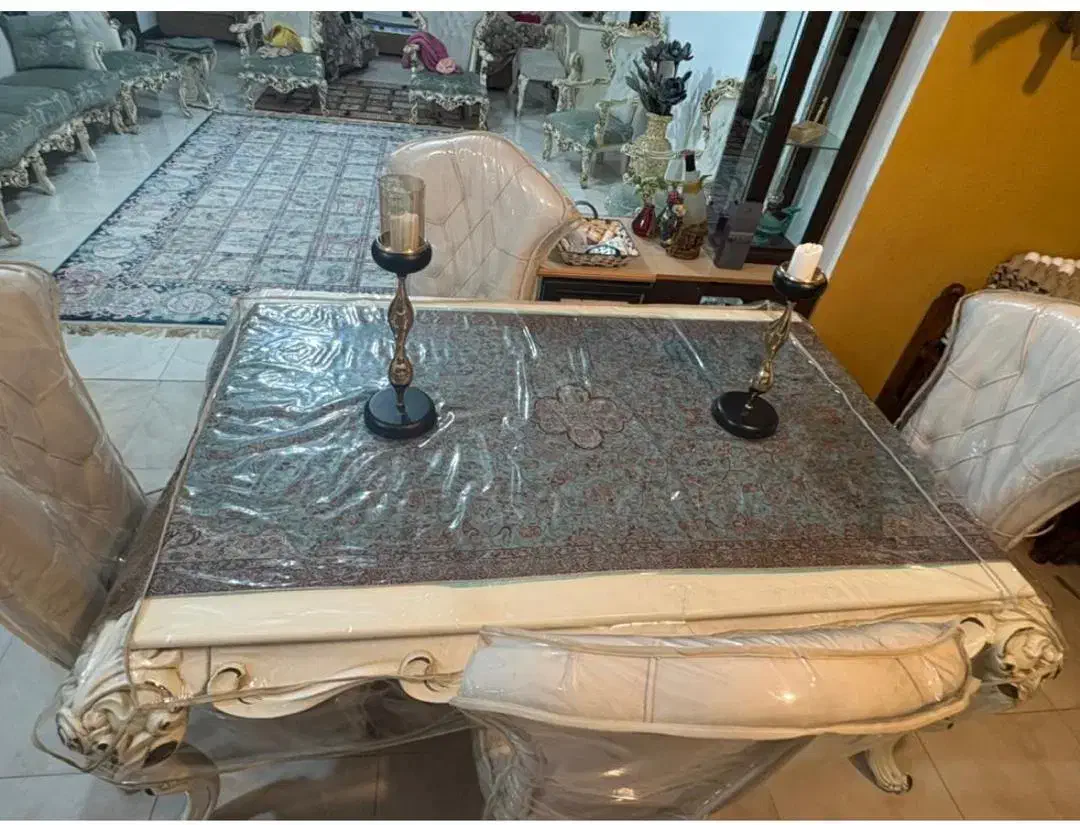 مبلمان سلطنتی ۹نفره|مبلمان خانگی و میز عسلی|بوشهر, |دیوار