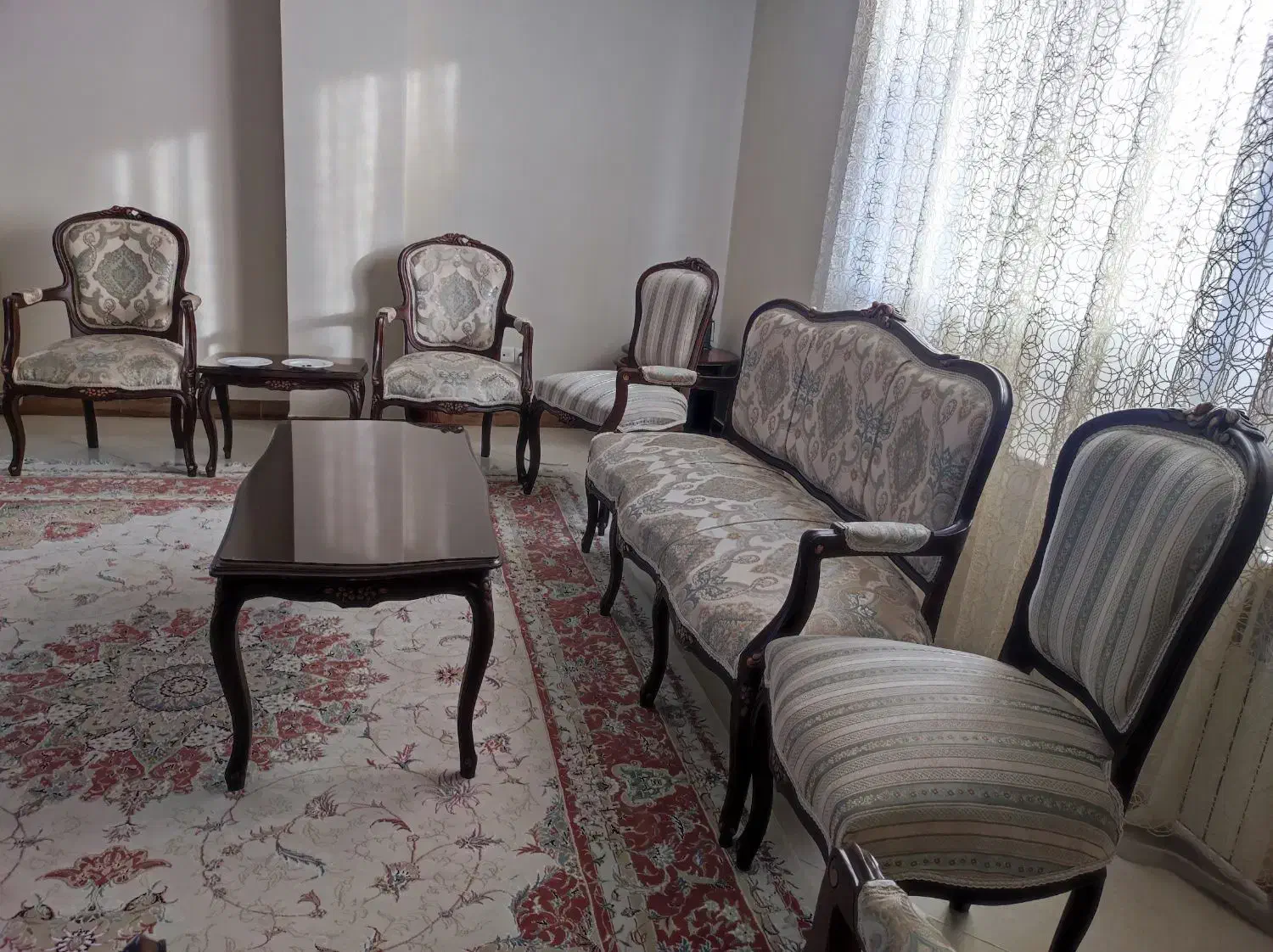 مبل آلمانی9نفره|مبلمان خانگی و میز عسلی|اراک, |دیوار