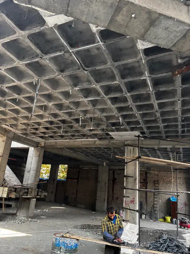 اجرای ارماتوربندی وافل فم تیرچه فنداسیون دیوار رمپ|خدمات پیشه و مهارت|تهران, امیرآباد|دیوار