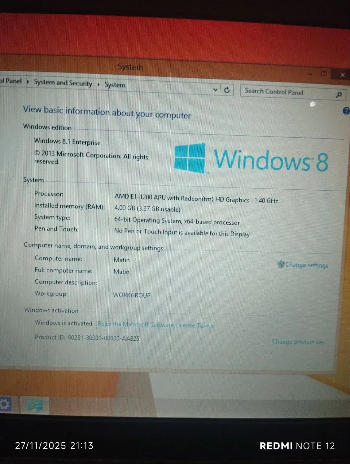 لپ تاپ لنوو|رایانه همراه|همدان, |دیوار