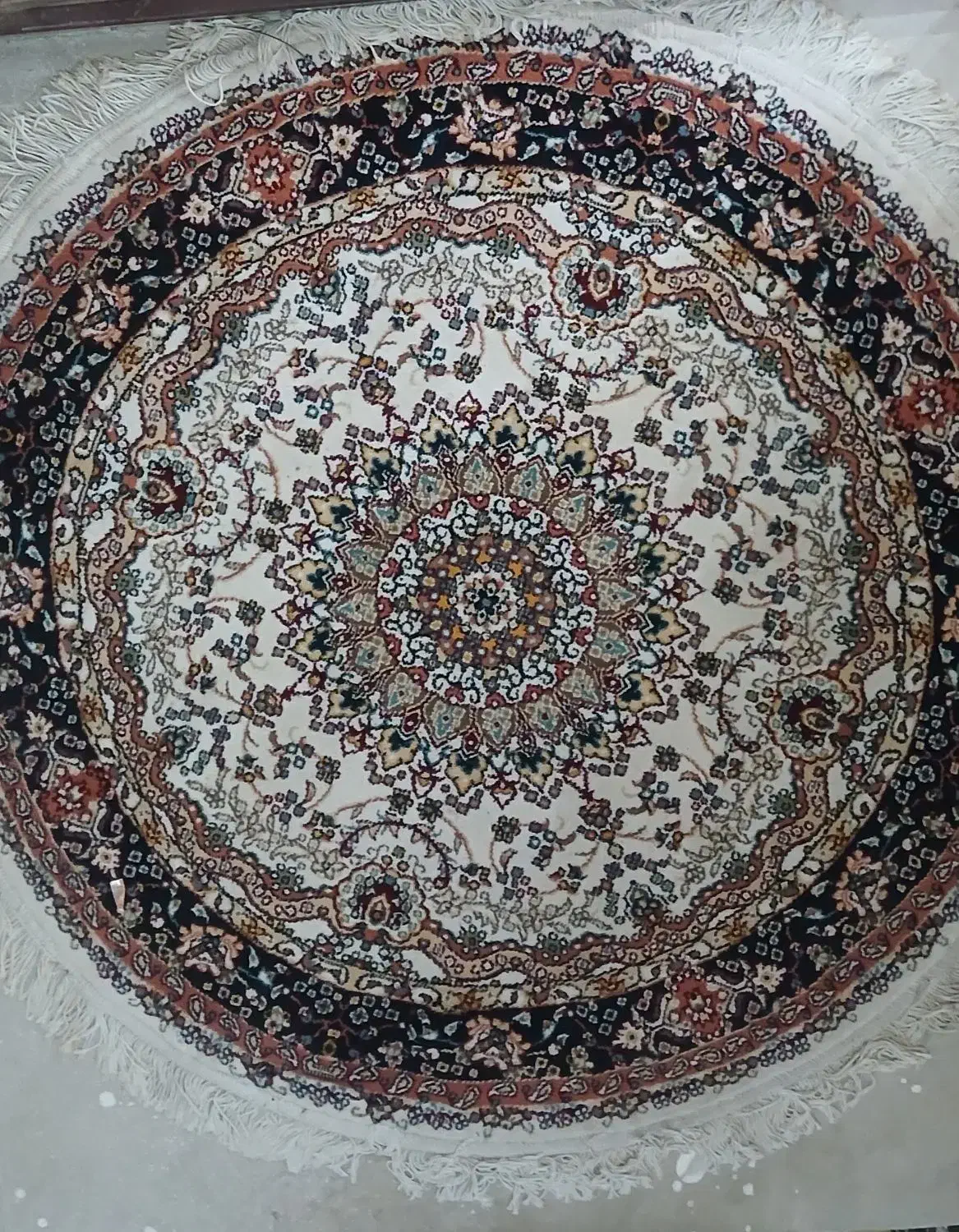 دوعددفرش نه متری به همراه فرش گرد وراه روی|فرش|کاشان, دانش|دیوار