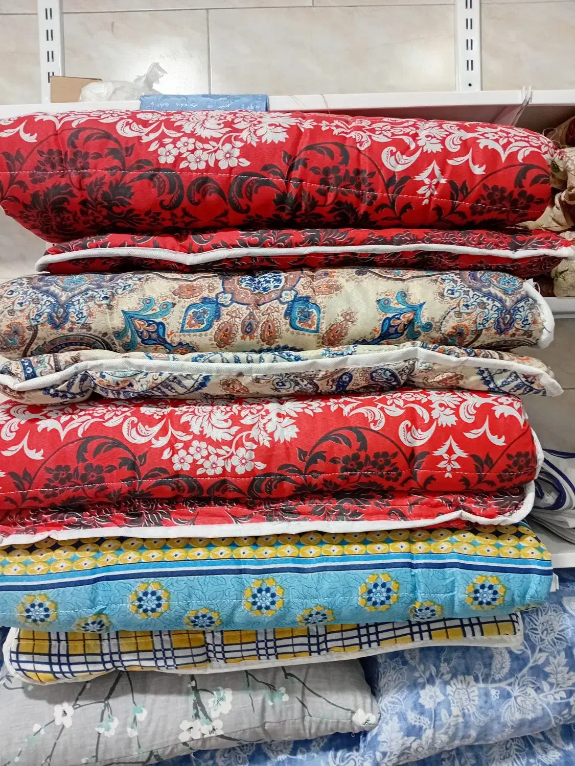 تشک مسافرتی رسید لحافدوزی|رختخواب، بالش، پتو|شیروان (خراسان), |دیوار