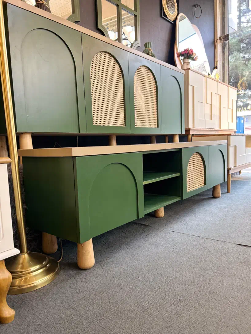 آینه کنسول ژاکلین|بوفه، ویترین، کنسول|مشکیندشت, |دیوار