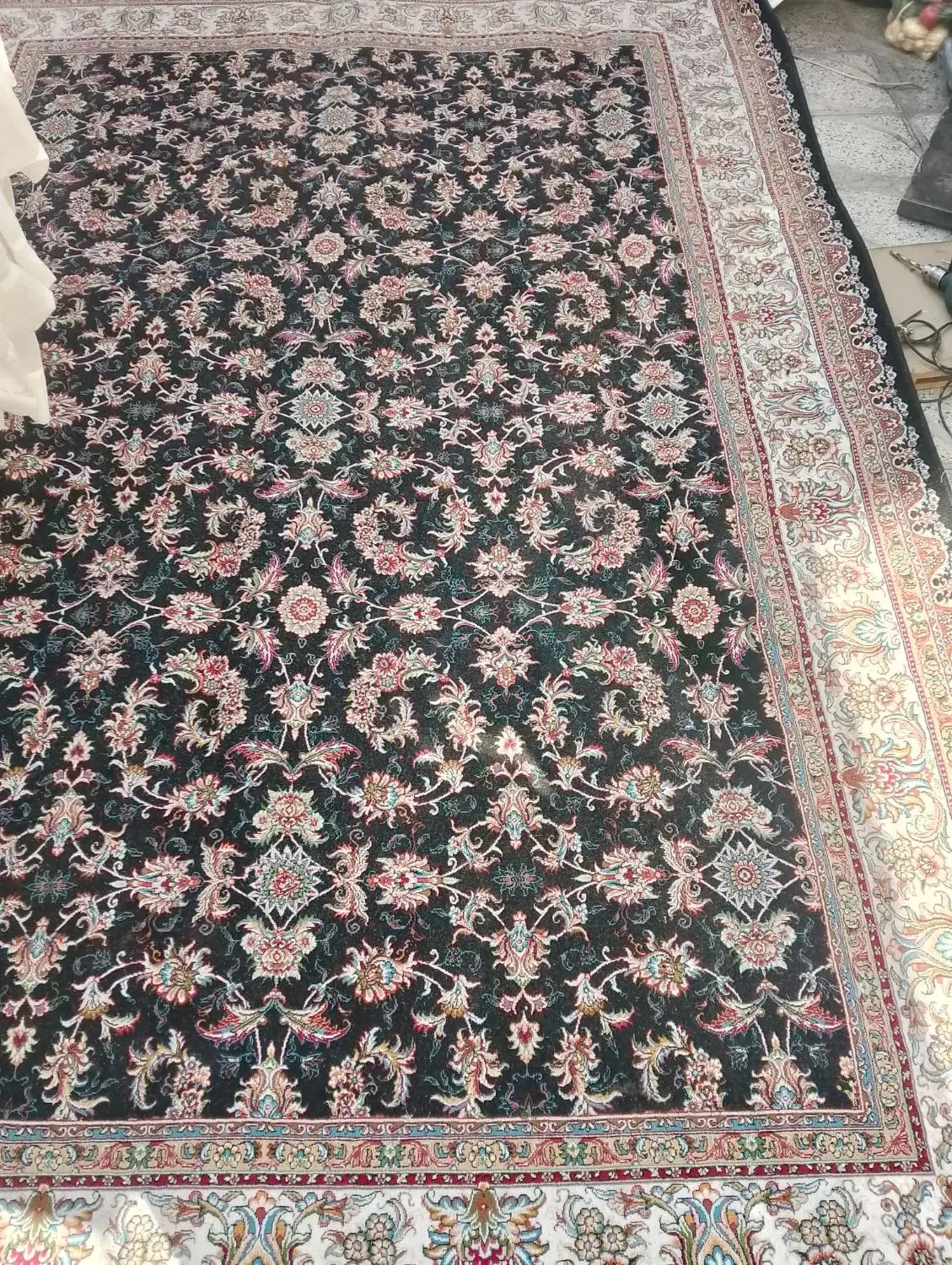 فرش در حد نو|فرش|نیشابور, باغ نو|دیوار