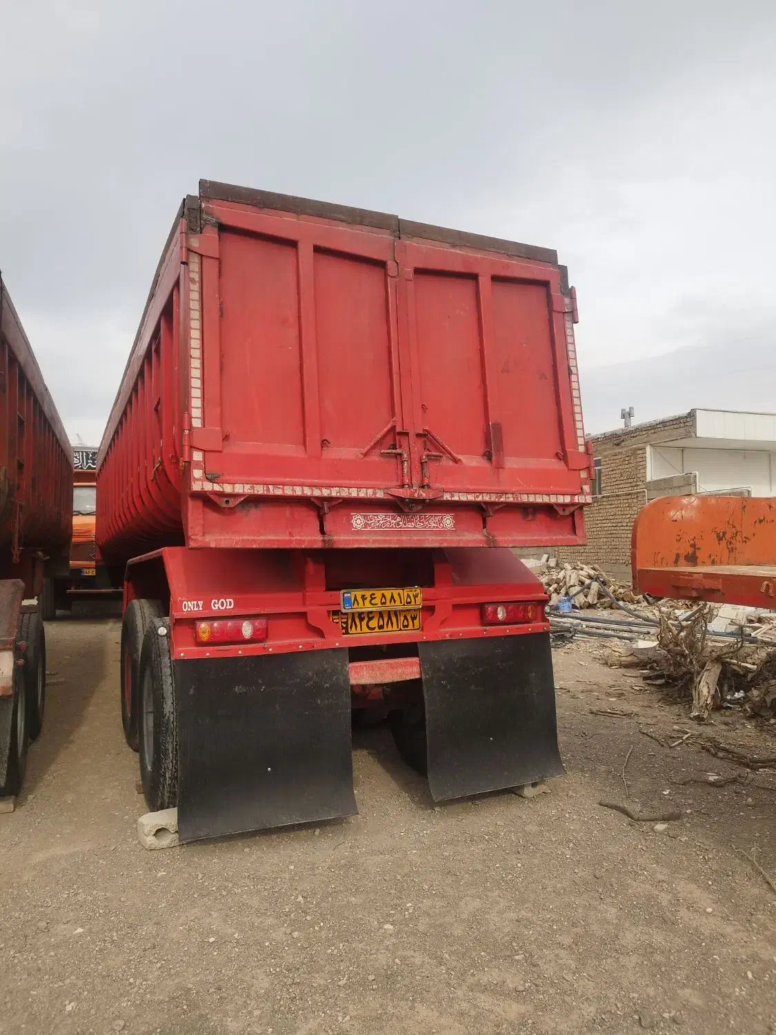 تریلی کمپرسی قیچی بلند|قطعات یدکی و لوازم جانبی|داران, |دیوار