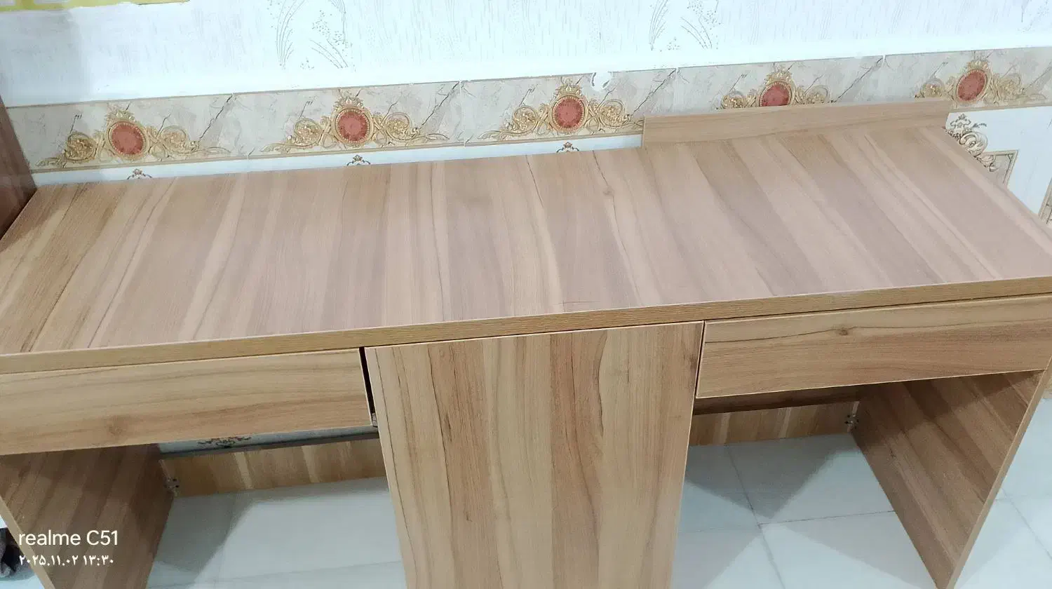 میز تحریر بزرگ وجادار|میز تحریر و کامپیوتر|شوشتر, |دیوار