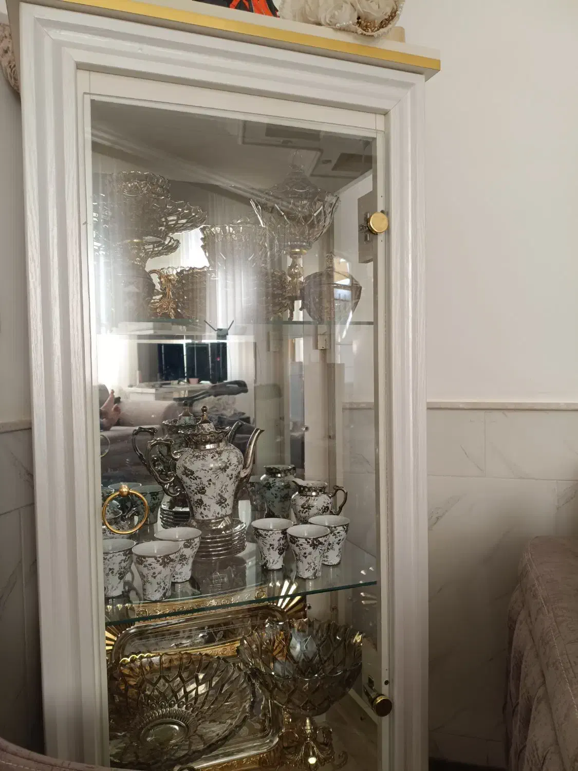 گنجه|بوفه، ویترین، کنسول|نیشابور, رحمت آباد|دیوار