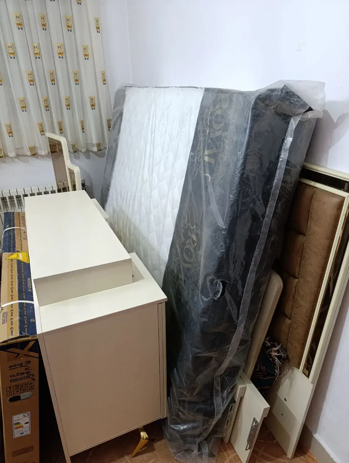 تخت خواب جهیزیه|تخت و سرویس خواب|شهرضا, |دیوار