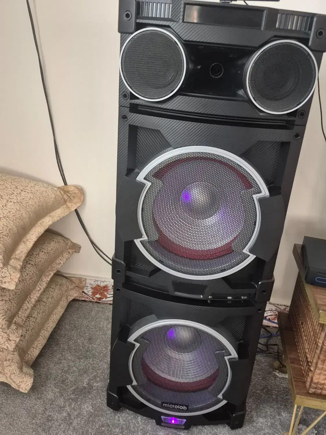 باند دو تا بزرگ و دارای میکروفون و کارتون|سیستم صوتی خانگی|پاکدشت, حصار امیر|دیوار