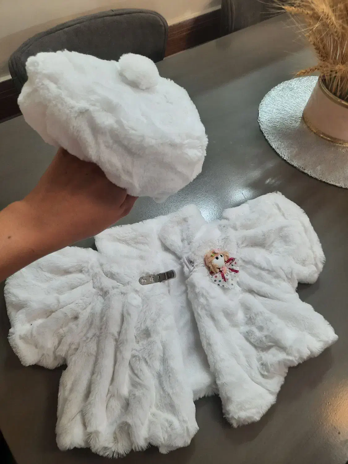 شنل و کلاه خز بچگونه|لباس|محمدشهر, سیدآباد|دیوار