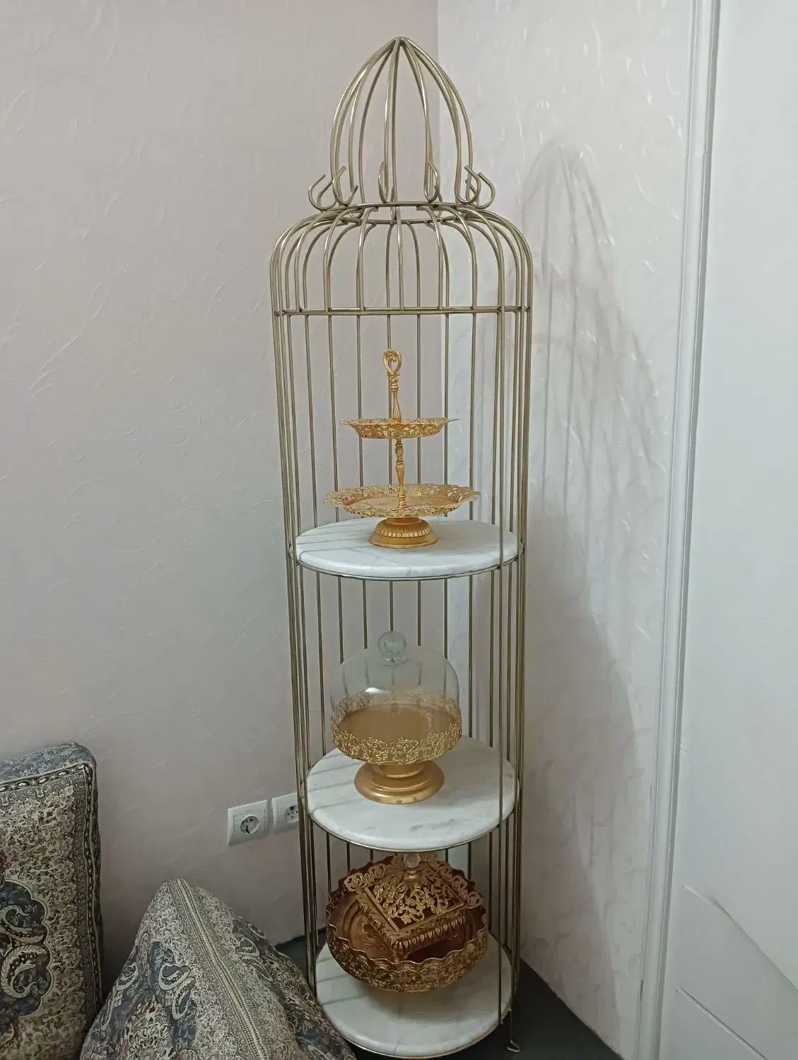 استند سه طبقه|کتابخانه، شلف، قفسههای دیواری|مشهد, امیریه|دیوار