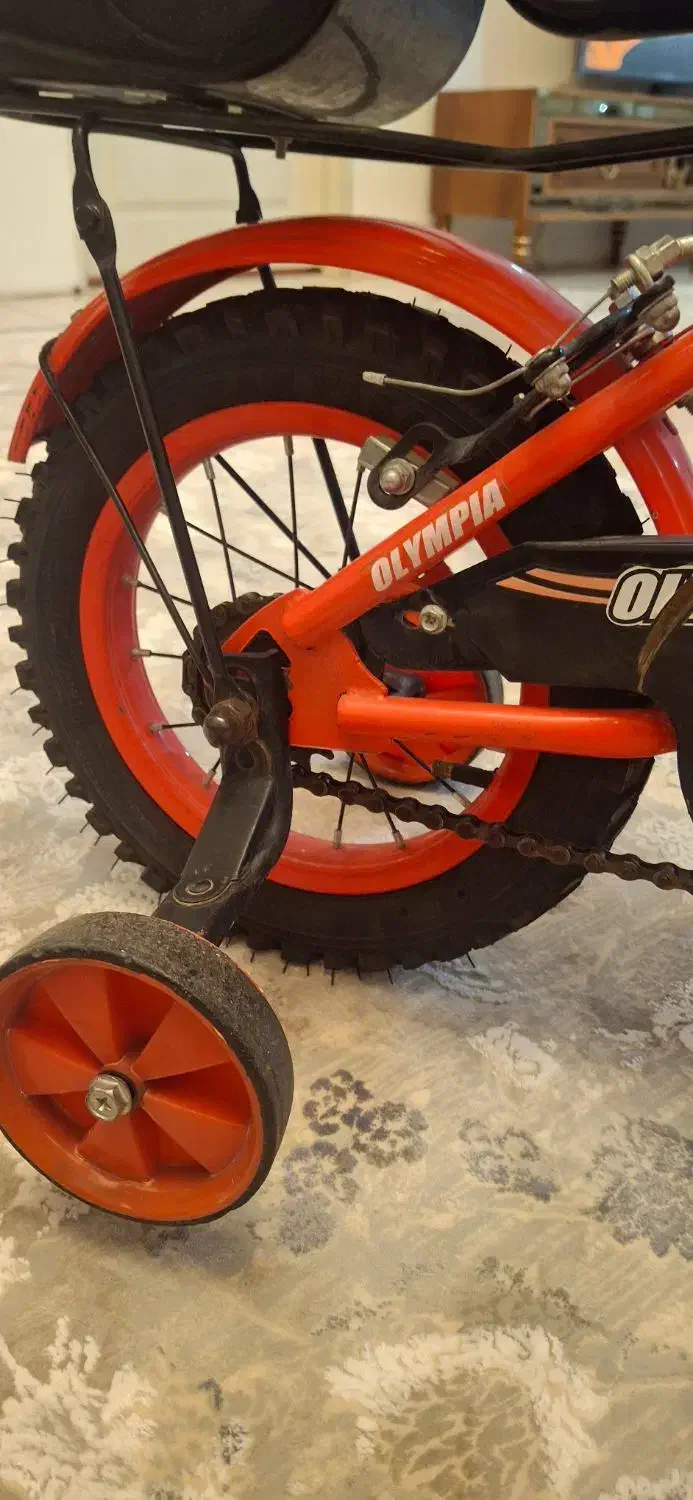 دوچرخه سایز 12 قرمز و آبی|دوچرخه، اسکیت، اسکوتر|کرج, شهرک بنفشه|دیوار