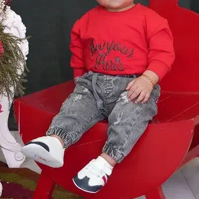 پیراهن زیر دکمه یلدایی|کفش و لباس بچه|رشت, امین الضرب|دیوار