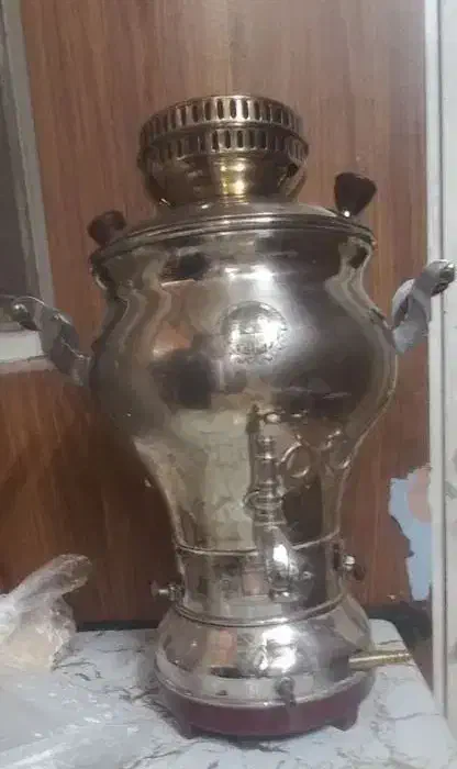 سماور کارکرده ولی تمیز|سماور، چای‌ساز، قهوه‌ساز|قم, چهار مردان|دیوار