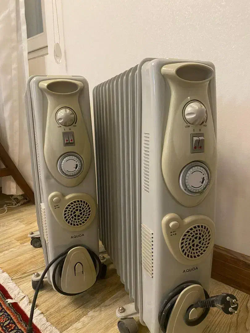 رادیاتور برقی-روغنی کم مصرف 12 پره فن دار آکوا|بخاری، هیتر، شومینه|تهران, مطهری|دیوار