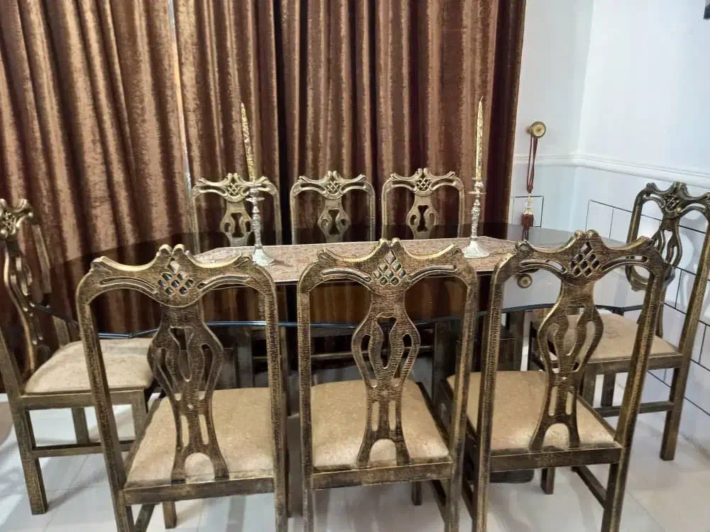 فروش میز ناهارخوری ۸ نفره|میز و صندلی غذاخوری|لامرد, |دیوار