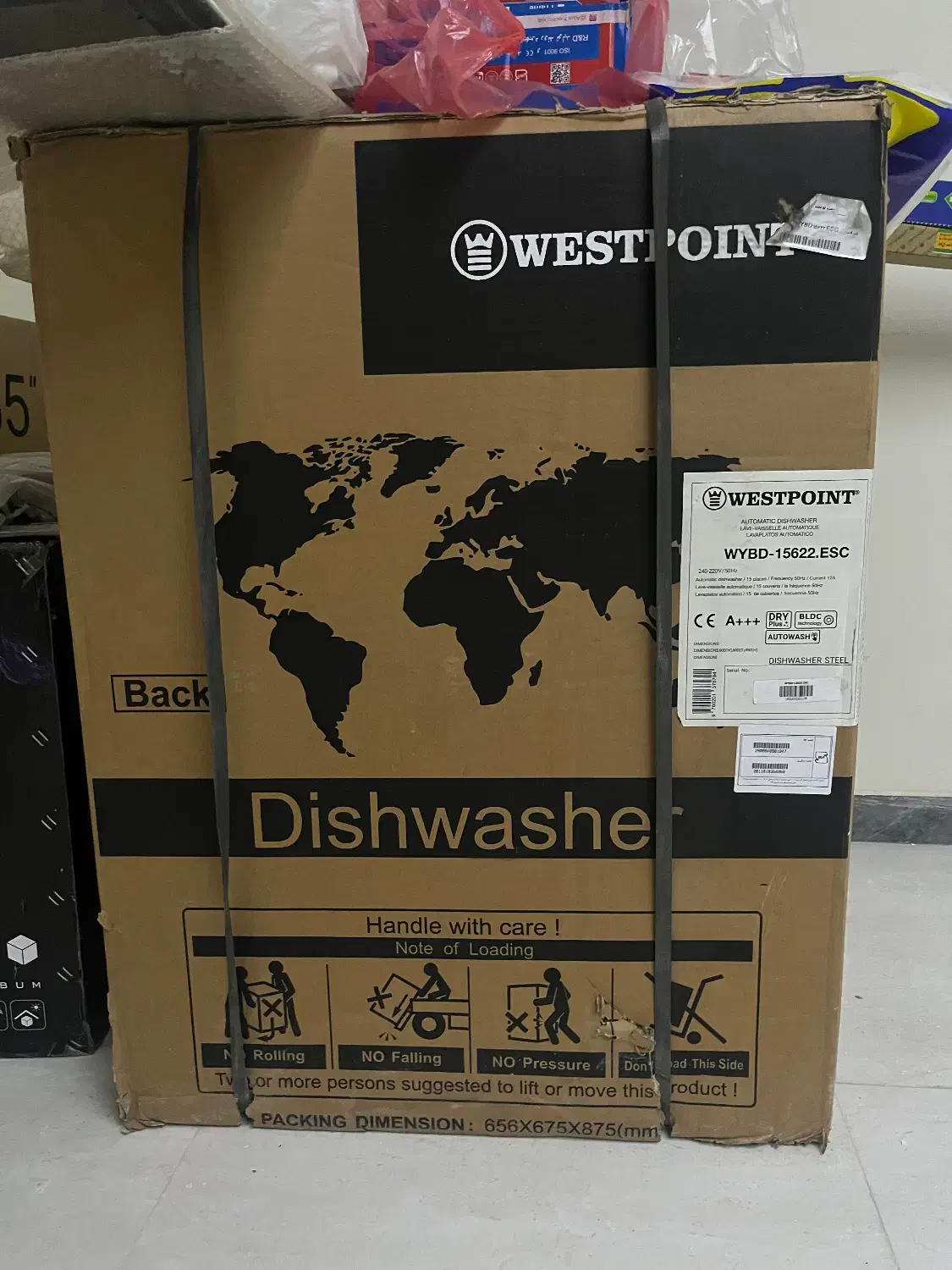 ماشین ظرفشویی تمام اتومات و لمسی ۱۵نفره  وست پوینت|ماشین ظرفشویی|بروجرد, |دیوار