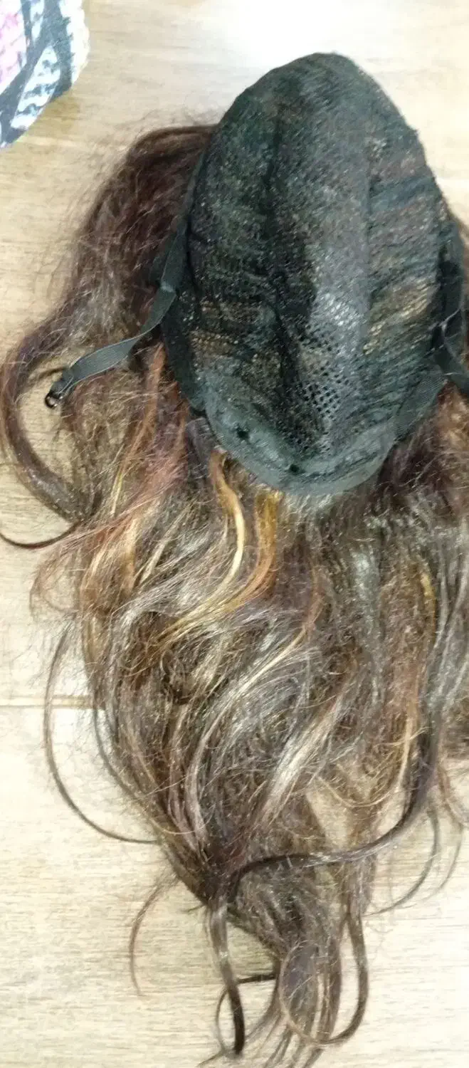 کلاه گیس قهوه ای اصلا استفاده نشده|آرایشی، بهداشتی، درمانی|کرمانشاه, |دیوار