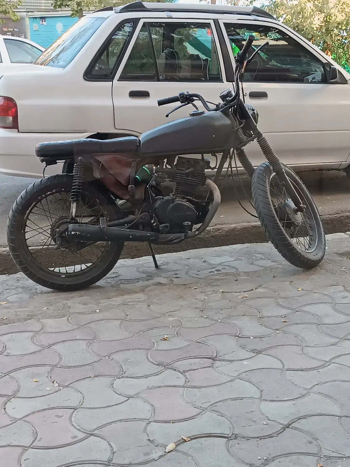 هندا 84 کاستوم پلاک ملی|موتورسیکلت|مشهد, آزادشهر|دیوار