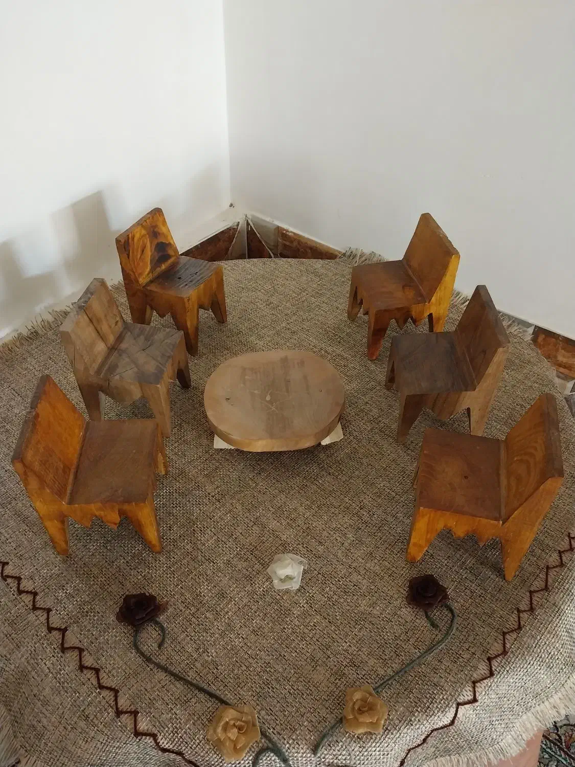 هفت سین چوبی،میز کرسی تاشو|مبلمان خانگی و میز عسلی|اسفراین, |دیوار