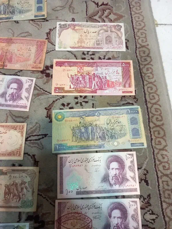 اسکناس قدیمی|کلکسیون سکه، تمبر، اسکناس|تهران, زنجان جنوبی|دیوار