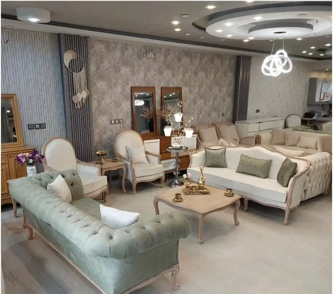 مبلمان فرانسوی|مبلمان خانگی و میز عسلی|شیراز, زرهی|دیوار