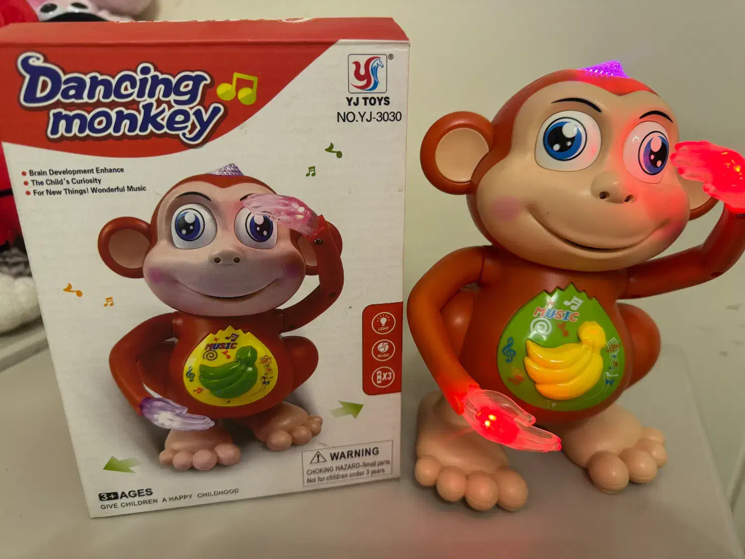 میمون موزیکال|اسباب‌بازی بچه|تهران, نیروی هوایی (پیروزی)|دیوار