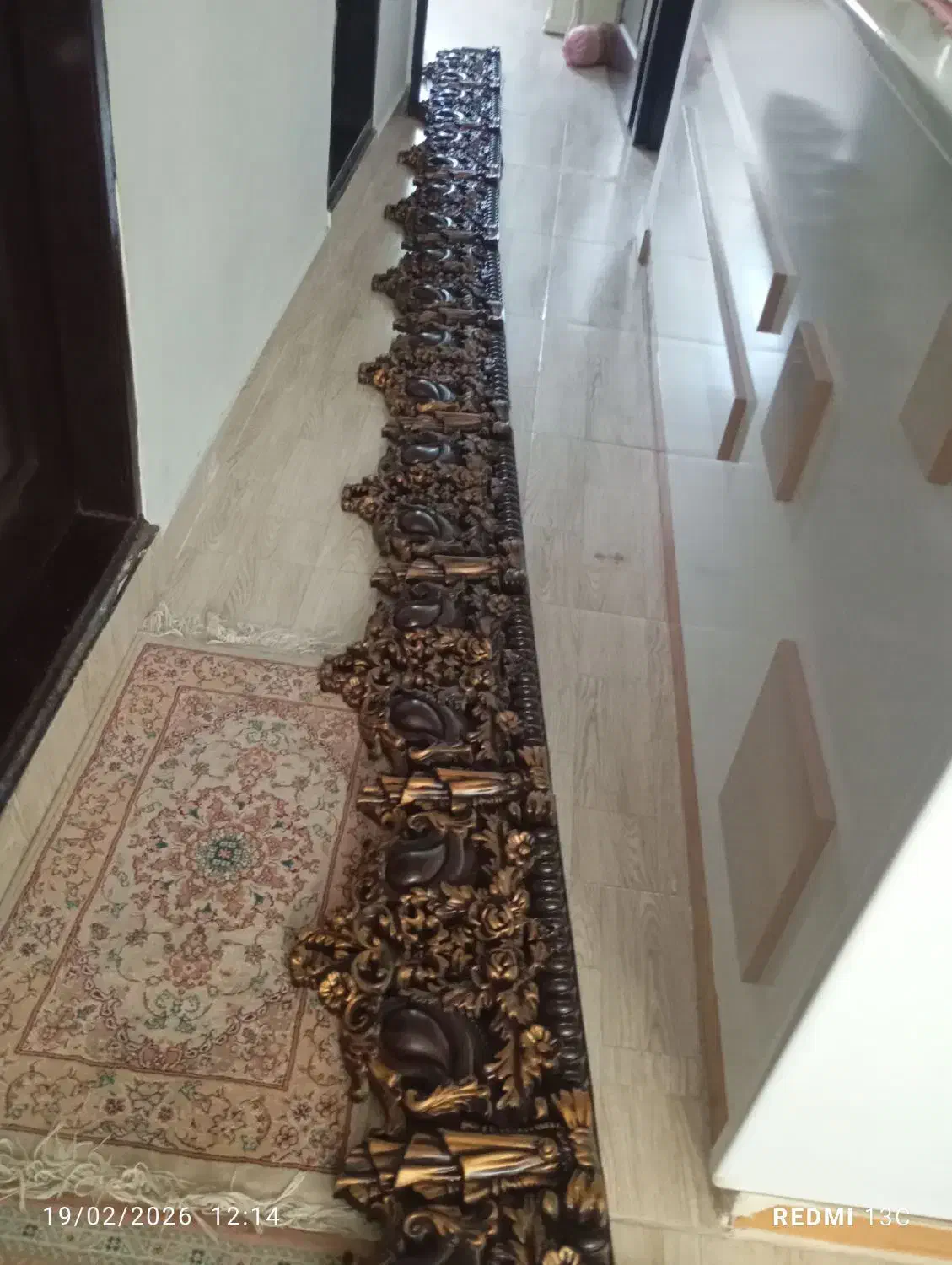 کتیبه|پرده، رانر، رومیزی|پارسآباد, |دیوار