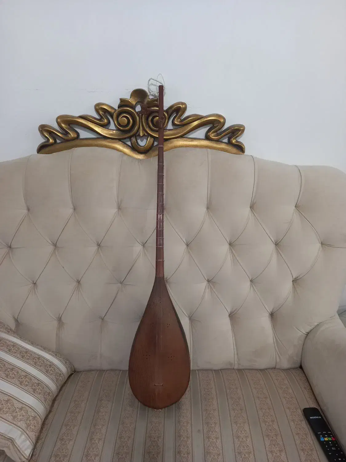 دوتار مخصوص گرمانج های خراسان شمالی|سازهای سنتی|مشهد, رده|دیوار