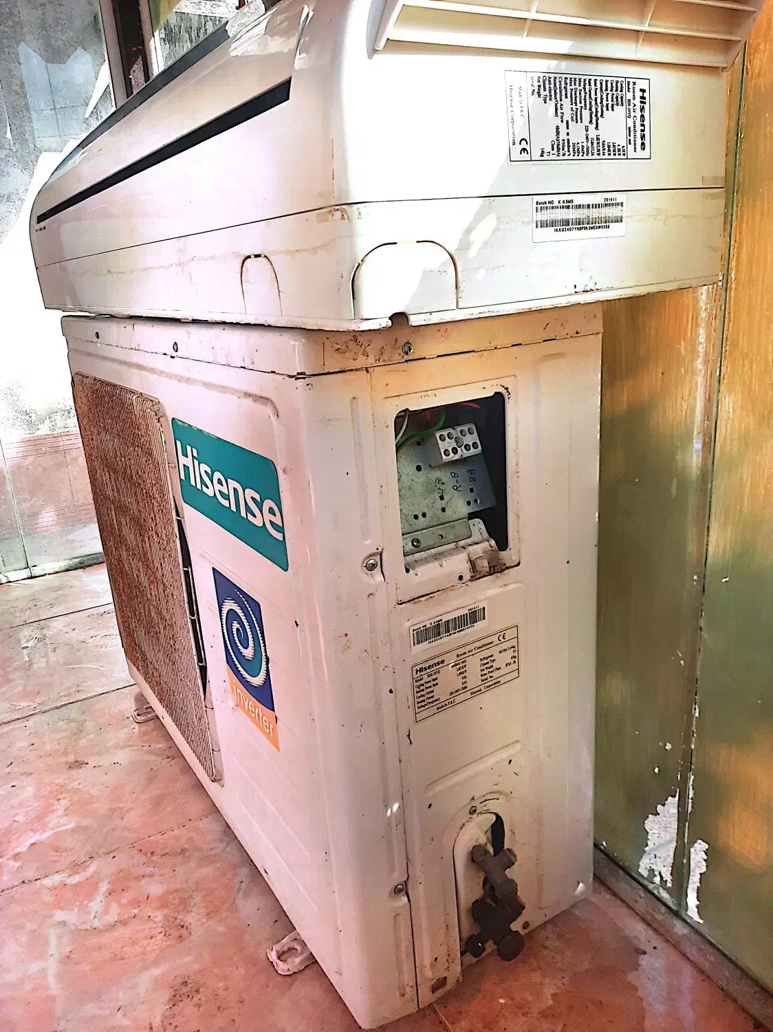 هاینس ۲۴ هزار اینورتر با برد نیاز به تعمیر|کولر گازی و فن‌کوئل|هادی شهر, |دیوار