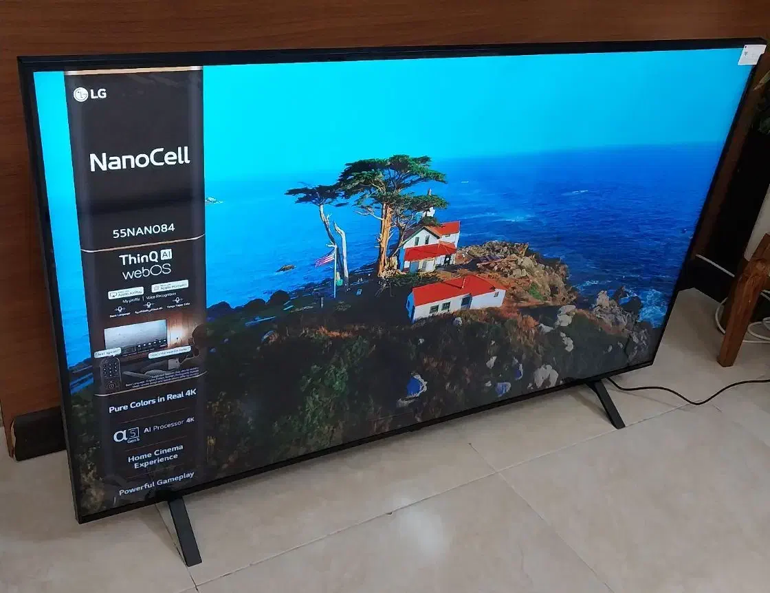 ال ای دی ال‌جی ۵۵هوشمند فورکی ۲گیرنده مدل ۲۰۲۲|تلویزیون و پروژکتور|فردیس, شهرک وحدت|دیوار