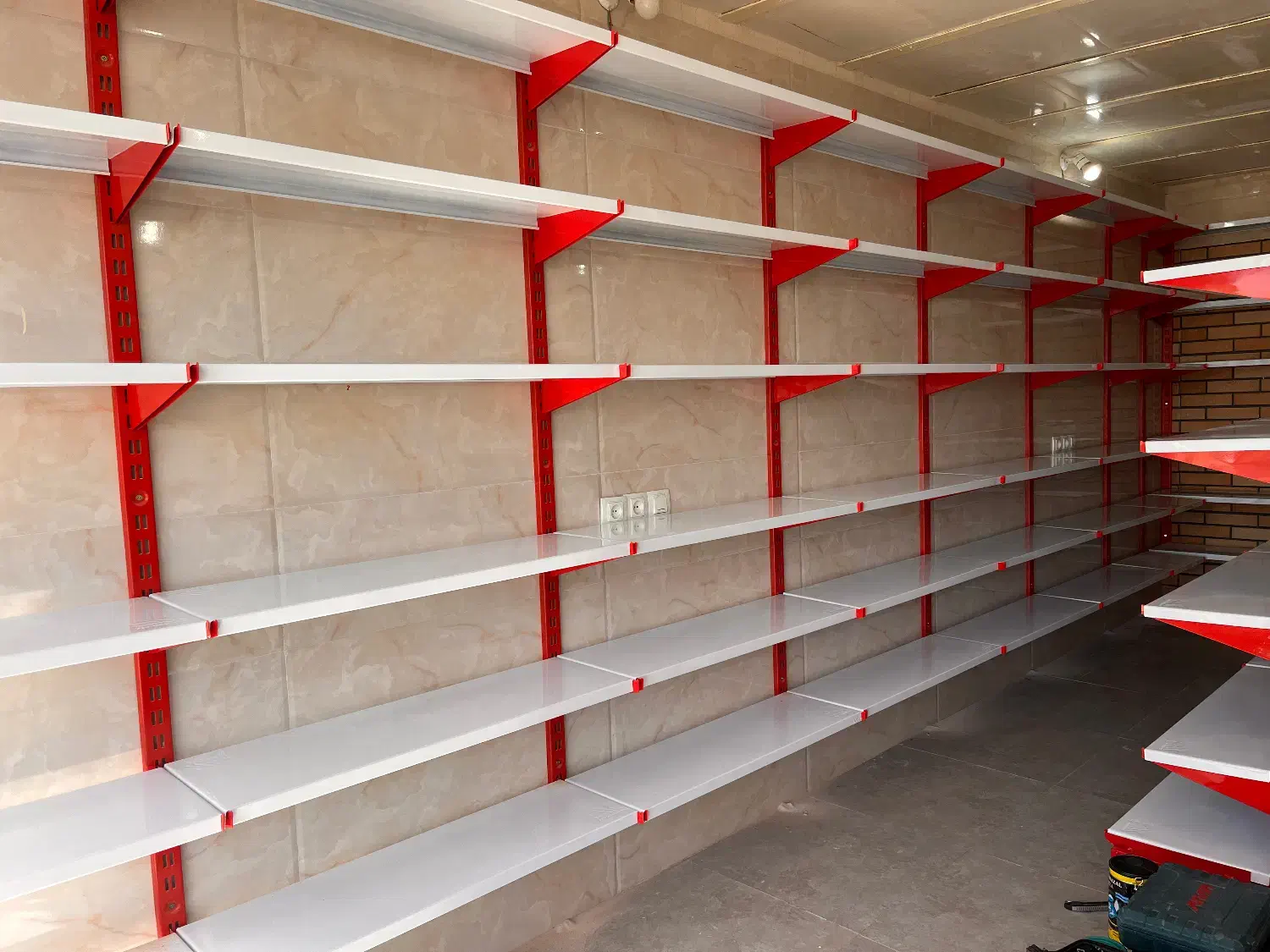 قفسه های فلزی قفسه قفسه بندی شوش|فروشگاه و مغازه|شوش, |دیوار