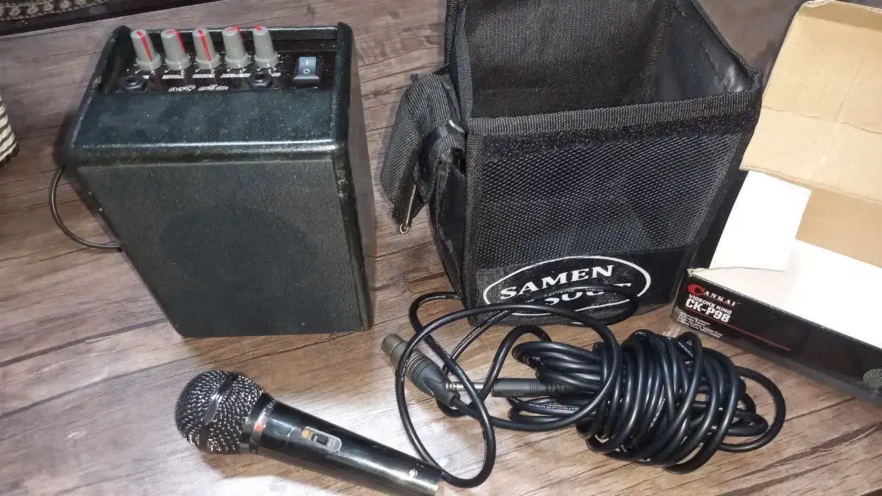 امپلی فایر میکروفن|سیستم صوتی خانگی|مشهد, توس (بلوار توس)|دیوار