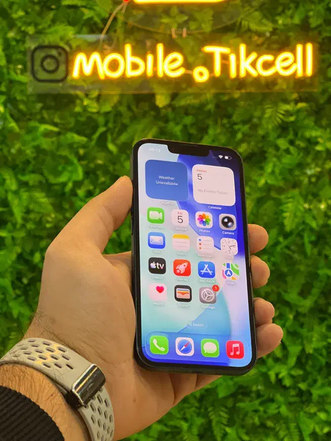 گوشی IPhone 13 CH حافظه 128 گیگ دوسیم درحدصفر|موبایل|رشت, نیروی دریایی|دیوار