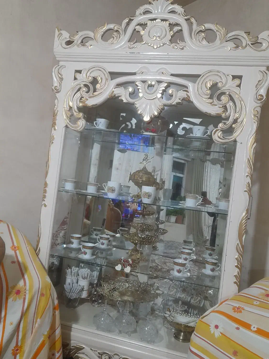 بوفه چوبی|بوفه، ویترین، کنسول|خوی, |دیوار