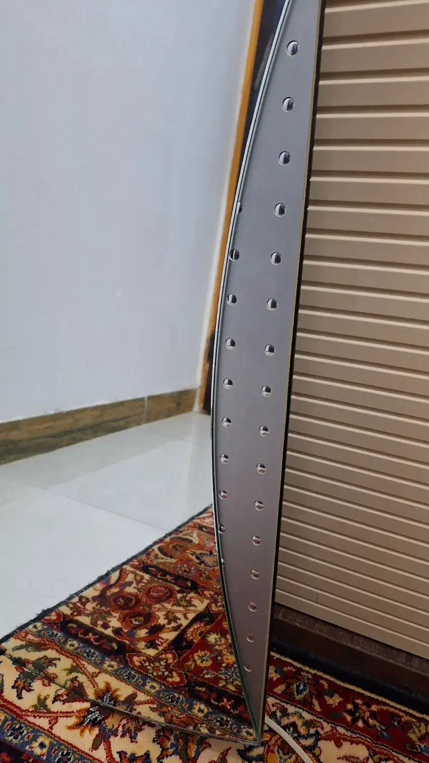 آینه قدیمی ضخیم ال ای دار روشویی|آینه|گرگان, |دیوار