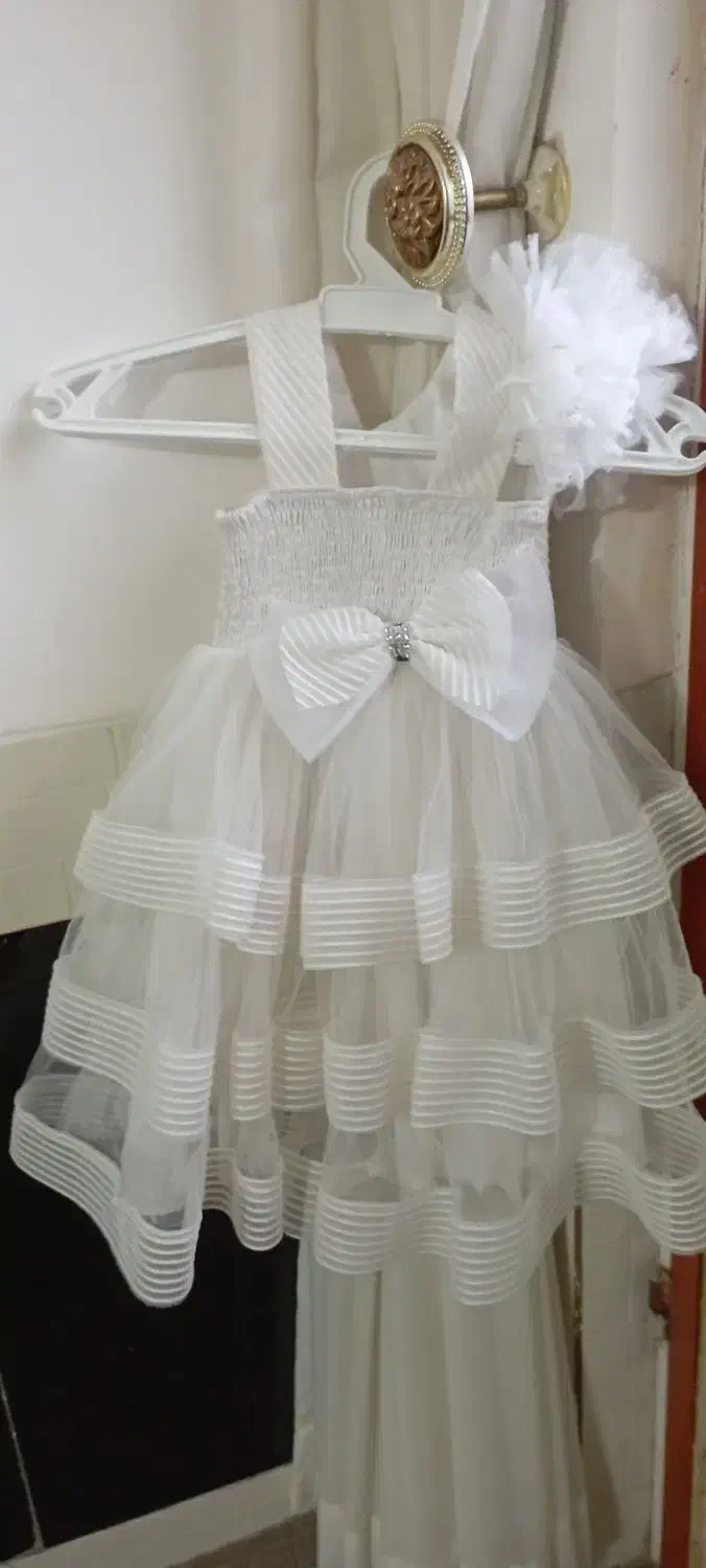 لباس عروس دخترانه نو|کفش و لباس بچه|بیرجند, |دیوار