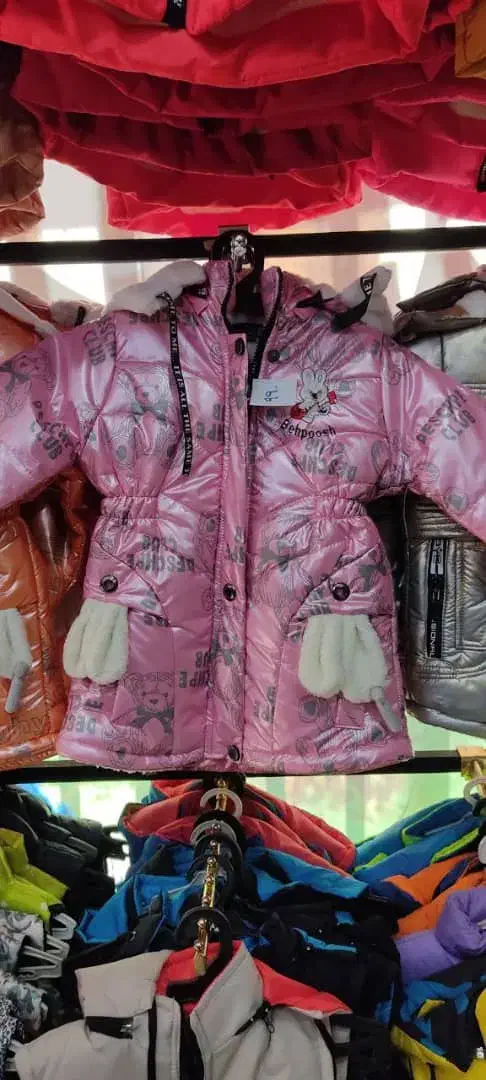 کاپشن سیلیکونی دخترانه ضد آب|کفش و لباس بچه|کرمانشاه, |دیوار