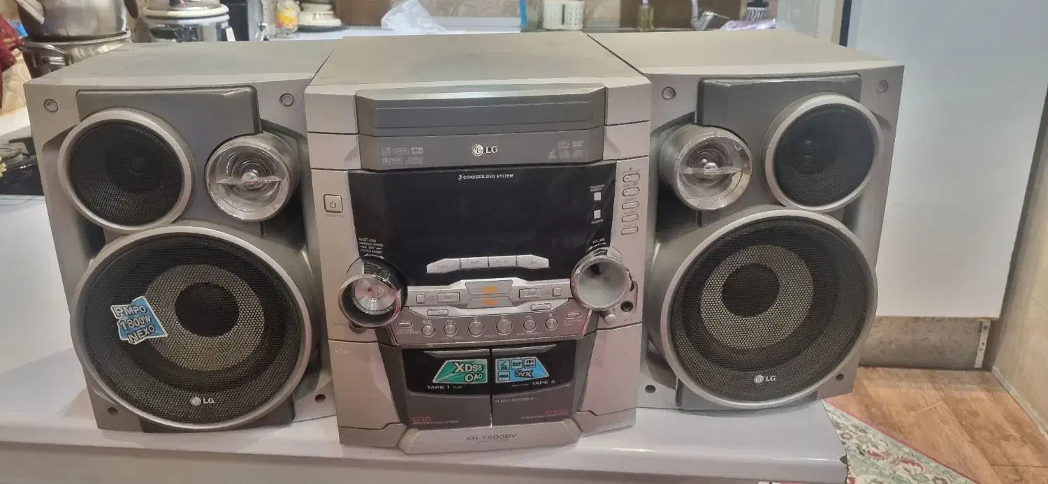ضبط صوت LG دوباند سی دی خور|سیستم صوتی خانگی|اصفهان, آبشار|دیوار
