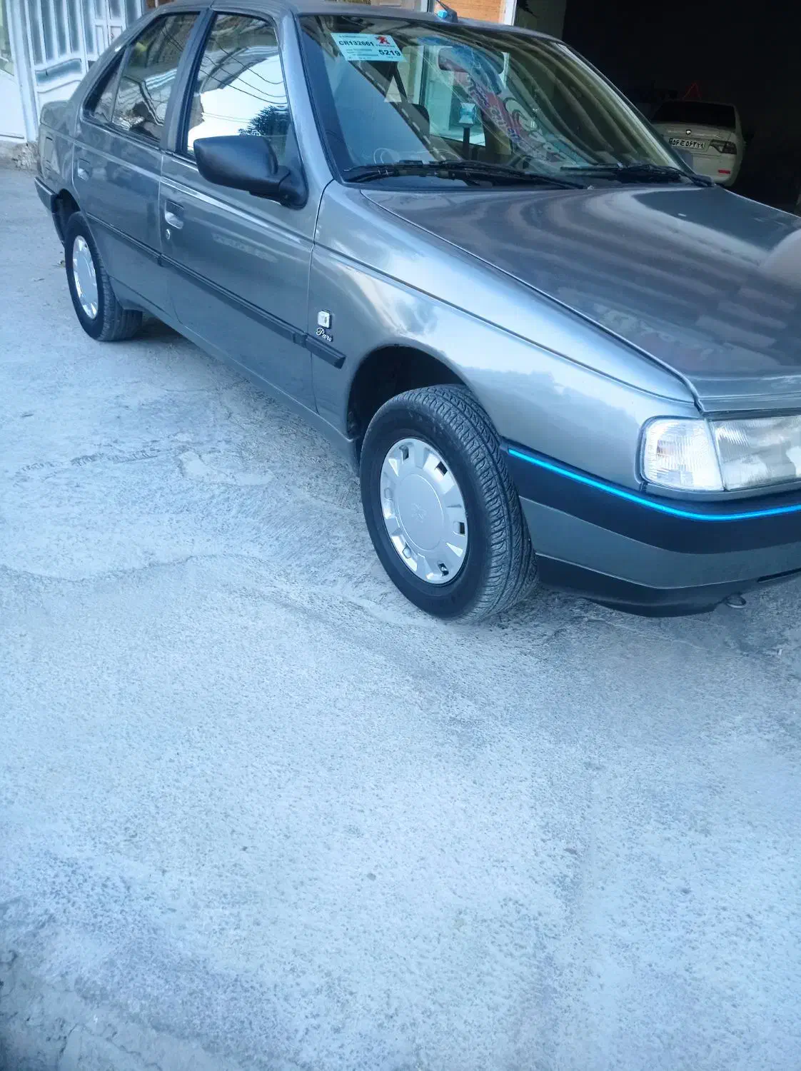 پژو خاکستری دوگانه کارخانه مدل 89|خودرو سواری و وانت|ایوان, |دیوار