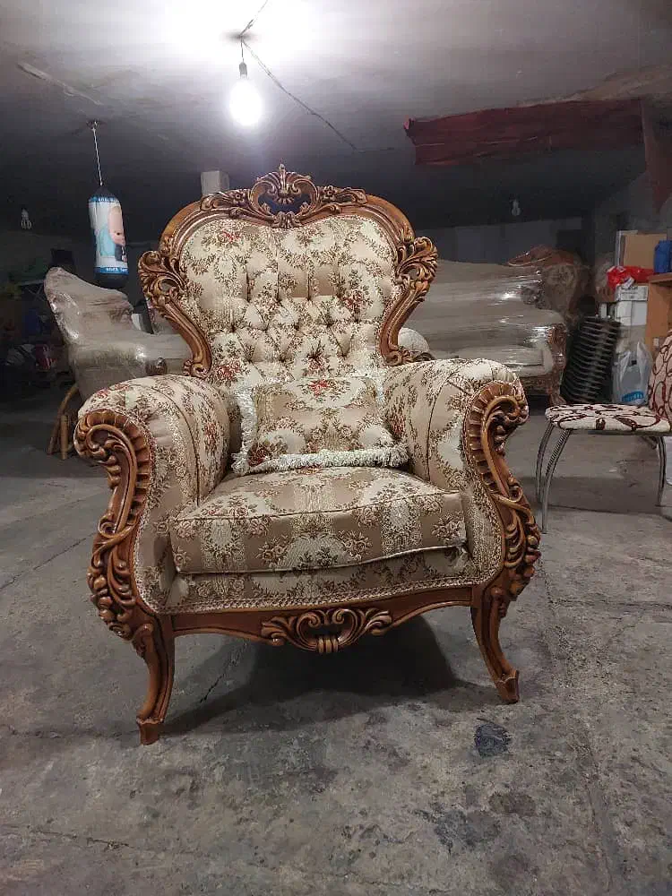 مبل استیل /پارچه ترک/چوب راش|مبلمان خانگی و میز عسلی|تهران, صادقیه|دیوار