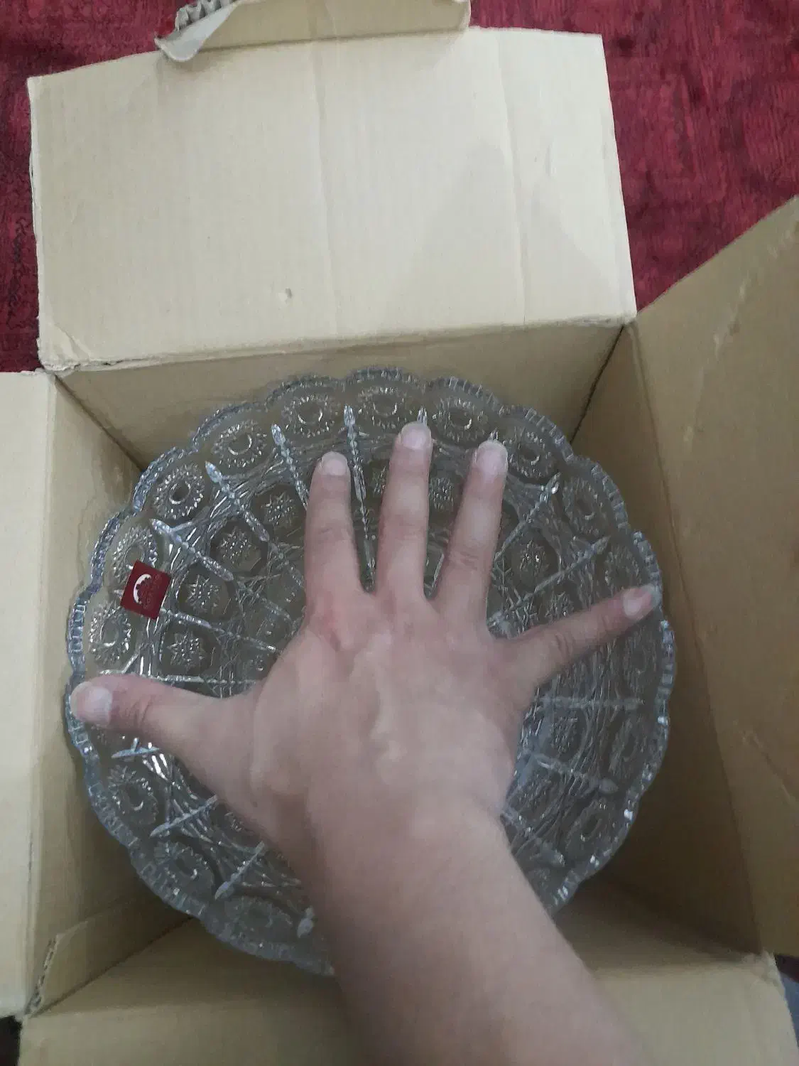 ظرف کریستال میوه خوری|ظروف سرو و پذیرایی|مشهد, حجاب (شهرک غرب)|دیوار