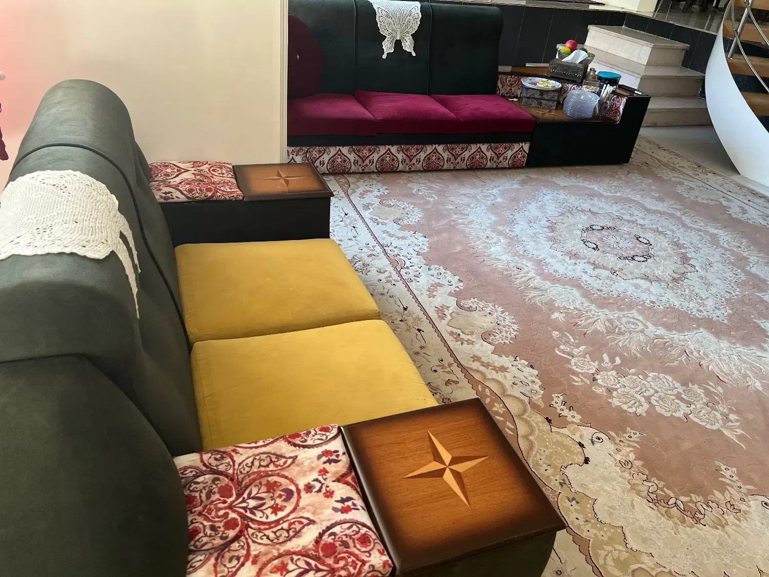 مبل راحتی|مبلمان خانگی و میز عسلی|فیروزکوه, |دیوار