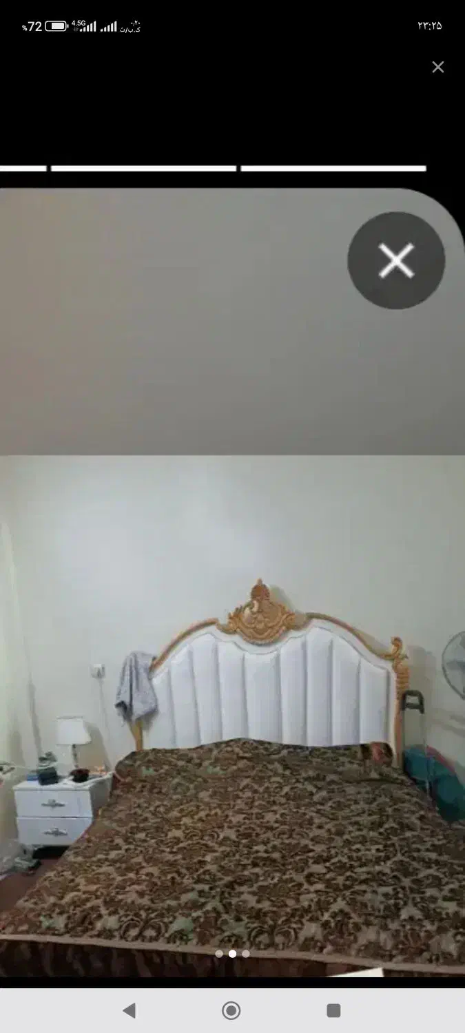 سرویس خواب دو نفره شیک|تخت و سرویس خواب|اصفهان, شهشهان|دیوار