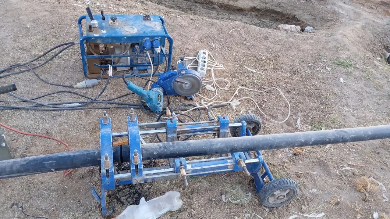 جوش لوله پلی اتیلن کشاورزی آب بارون فاضلاب شیلات|خدمات پیشه و مهارت|هامون, |دیوار