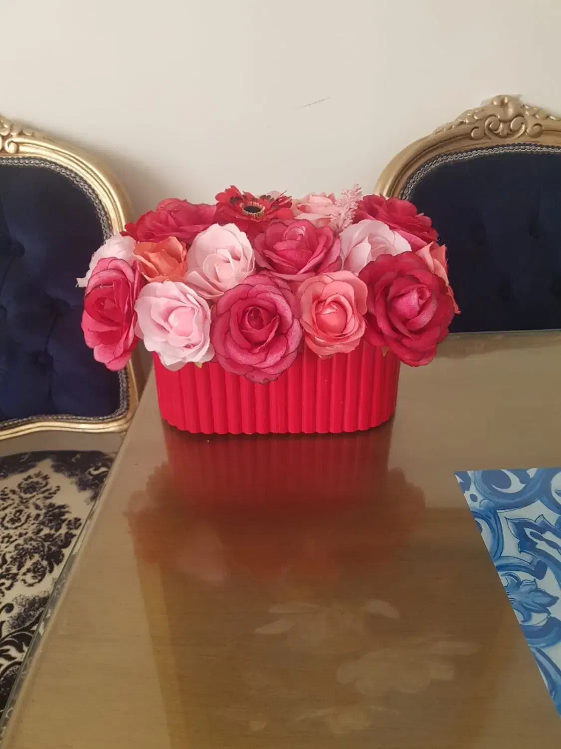 باکس گل رز مصنوعی|گل مصنوعی|کرمانشاه, |دیوار